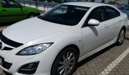 Дефлекторы окон (ветровики) Mazda 6 II Sd 2007-2012 (Мазда 6) Кобра Тюнинг